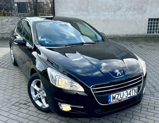 Peugeot 508 cena 27900 przebieg: 170000, rok produkcji 2012 z Cybinka małe 106